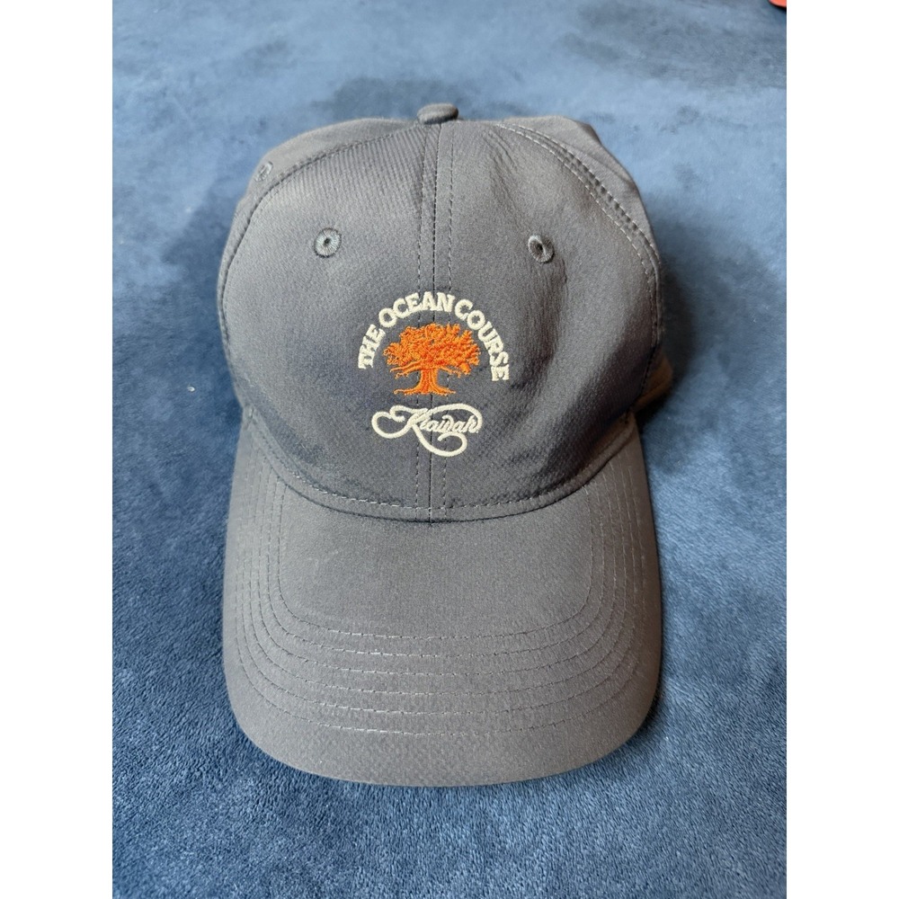 Kiawah The Ocean Course Resort Hat Ahead Performance Golf Cap Pete Dye Navy
